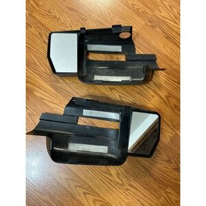 Fit System Towing Mirror Pair Ford '09+ Replacement Mirrors Black‎